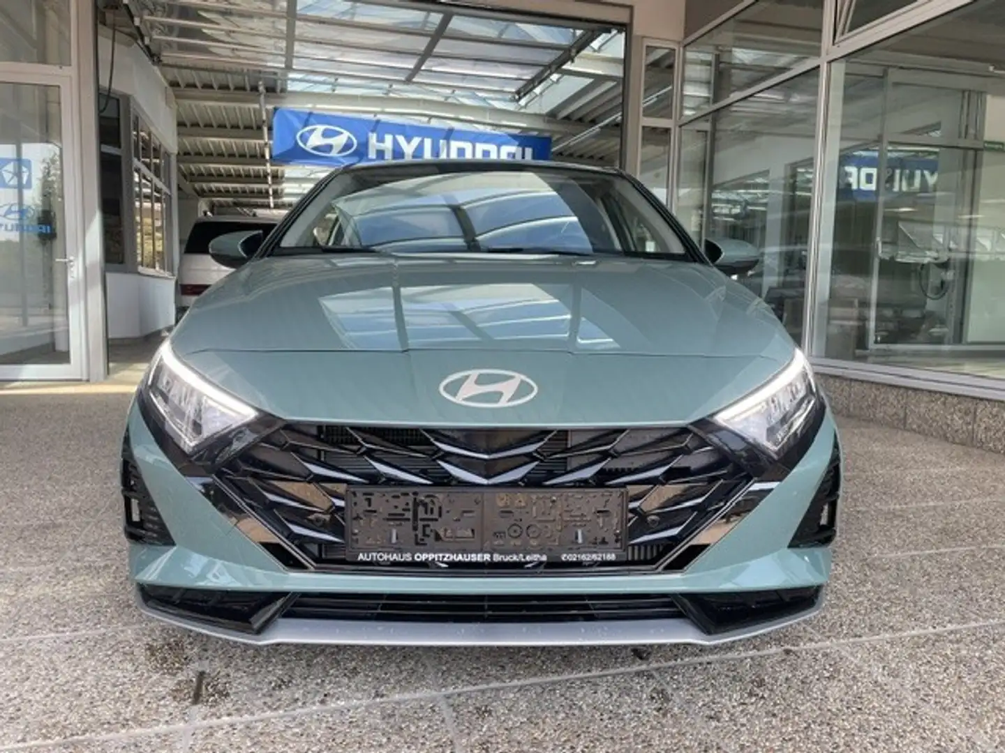 Hyundai i20 1,0 T-GDI Comfort Line DCT Grün - 2