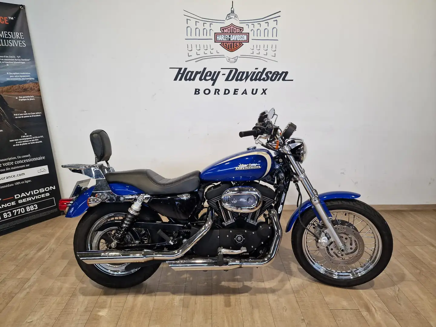 Harley-Davidson Sportster 1200 Bleu - 1