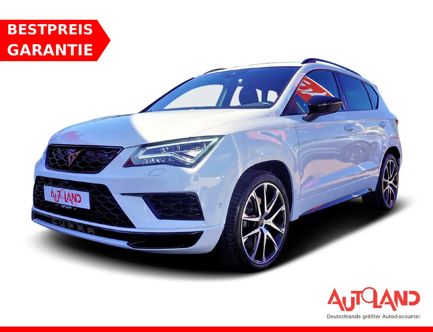 CUPRA Ateca 2.0 TSI DSG 4Drive LED ACC Navi Panorama Weiß - 1
