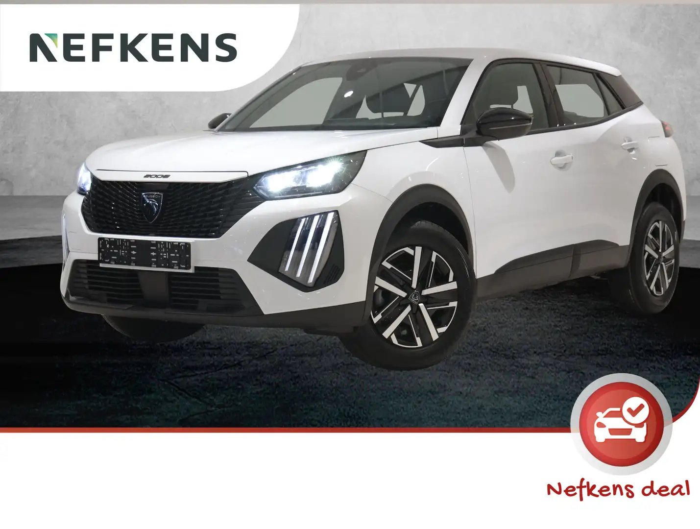 Peugeot 2008 1.2 100 PK Active | Visiopark 1 & Navigation Pack Wit - 1