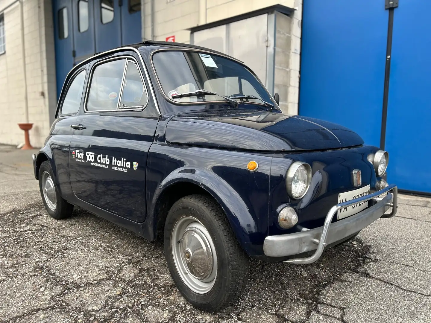 Fiat 500 FIAT 500 TETTO APRIBILE Blau - 2