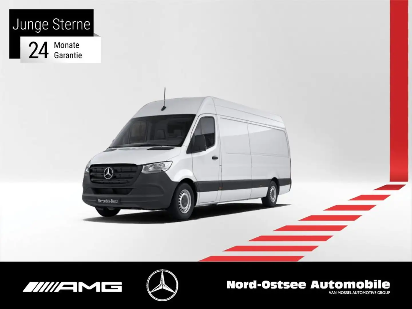 Mercedes-Benz Sprinter 315 L3H2 KAMERA KLIMA MBUX DAB NAVI Blanc - 1