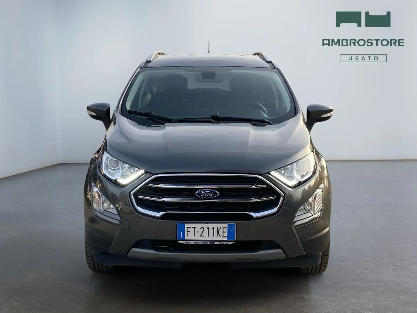 Ford EcoSport 2018 - EcoSport 1.0 ecoboost Titanium s&s 125cv my Gris - 2