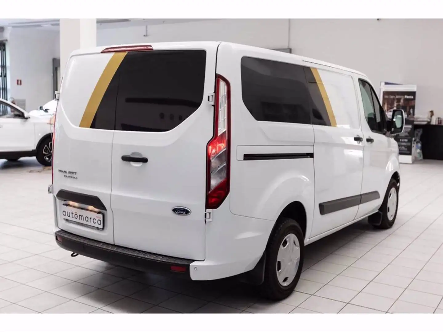 Ford Transit Custom 280 2.0 EcoBlue 130 PC Furgone Trend Bianco - 2