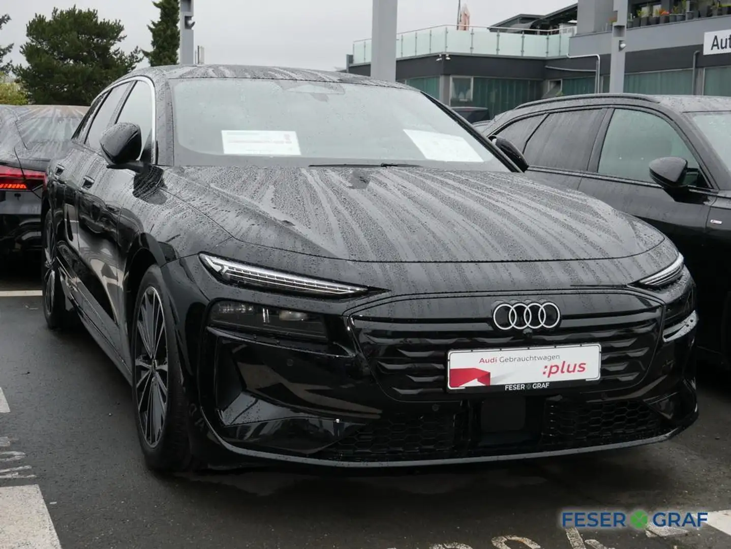 Audi A6 e-tron Avant S line Int. AHK Matrix Tech pro Schwarz - 2
