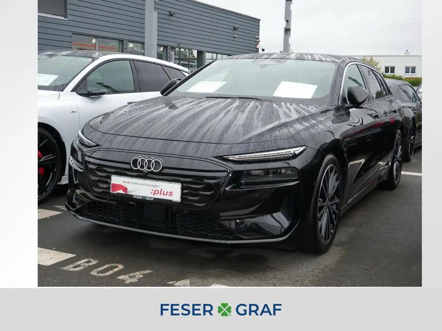 Audi A6 e-tron Avant S line Int. AHK Matrix Tech pro Schwarz - 1