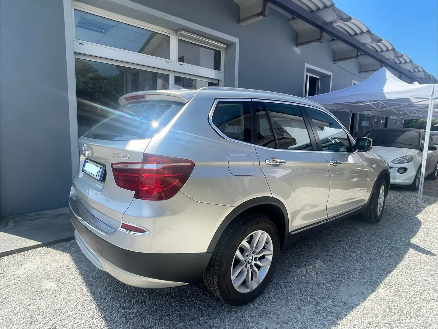 BMW X3 xdrive20d Futura Gris - 2