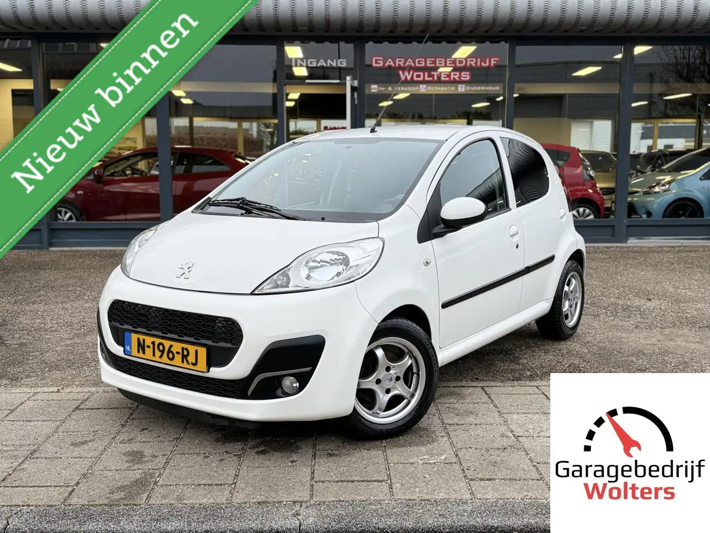 Peugeot 107 1.0 Sportium AIRCO 5DRS NW APK GARANTIE Blanc - 1