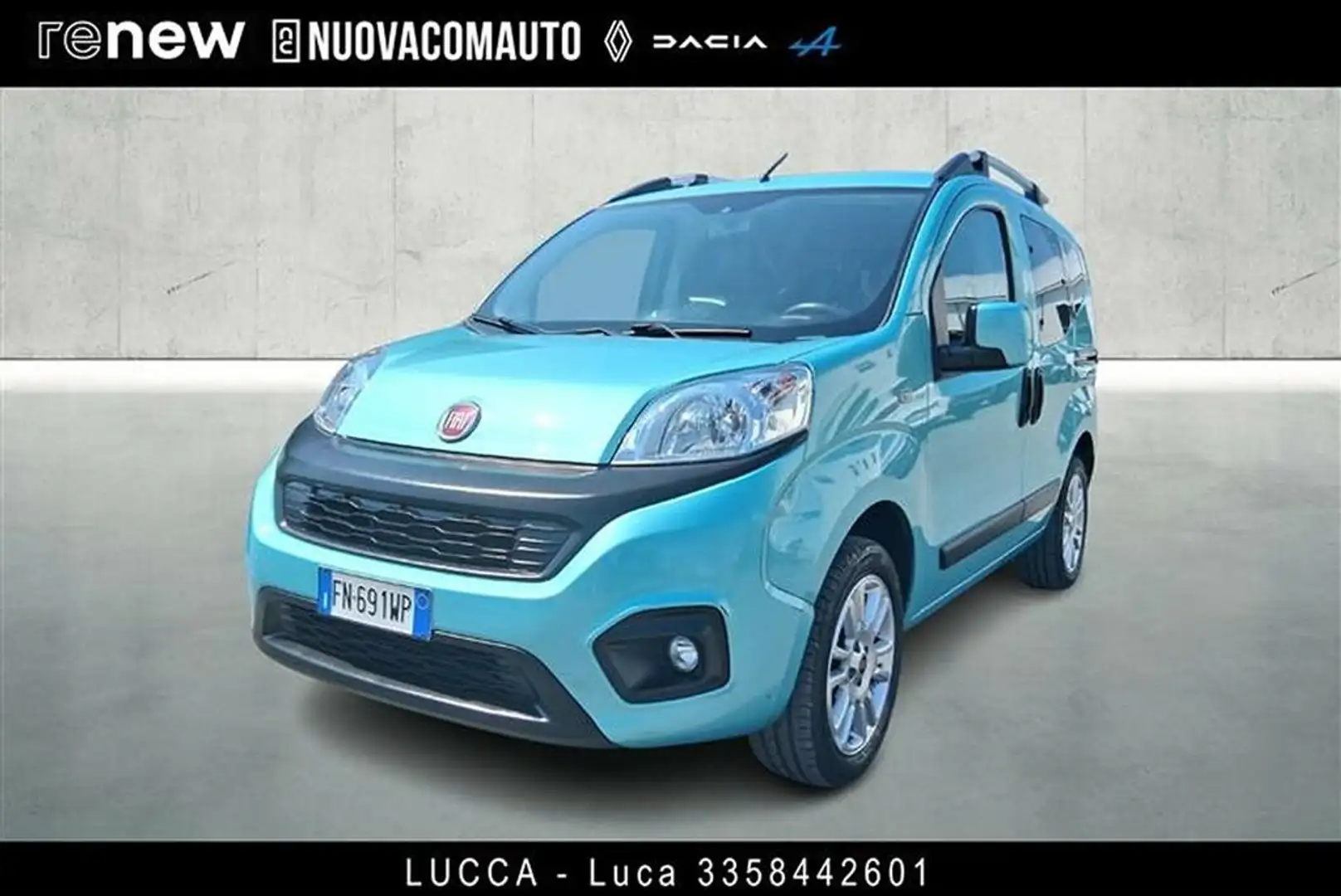 Fiat Qubo 1.4 8v Easy 77cv Bleu - 1