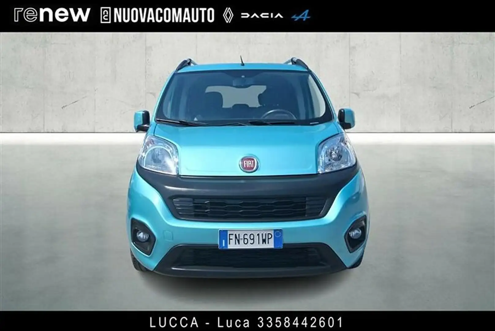 Fiat Qubo 1.4 8v Easy 77cv Bleu - 2