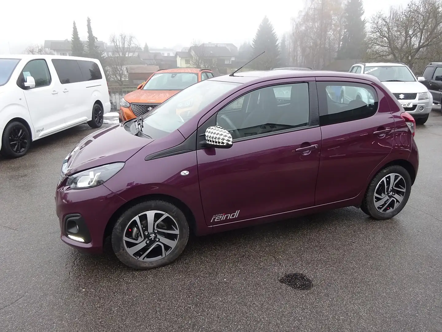 Peugeot 108 VTi 68 Active, Klima, Funk-ZV.,8 fach bereift,... Violett - 1