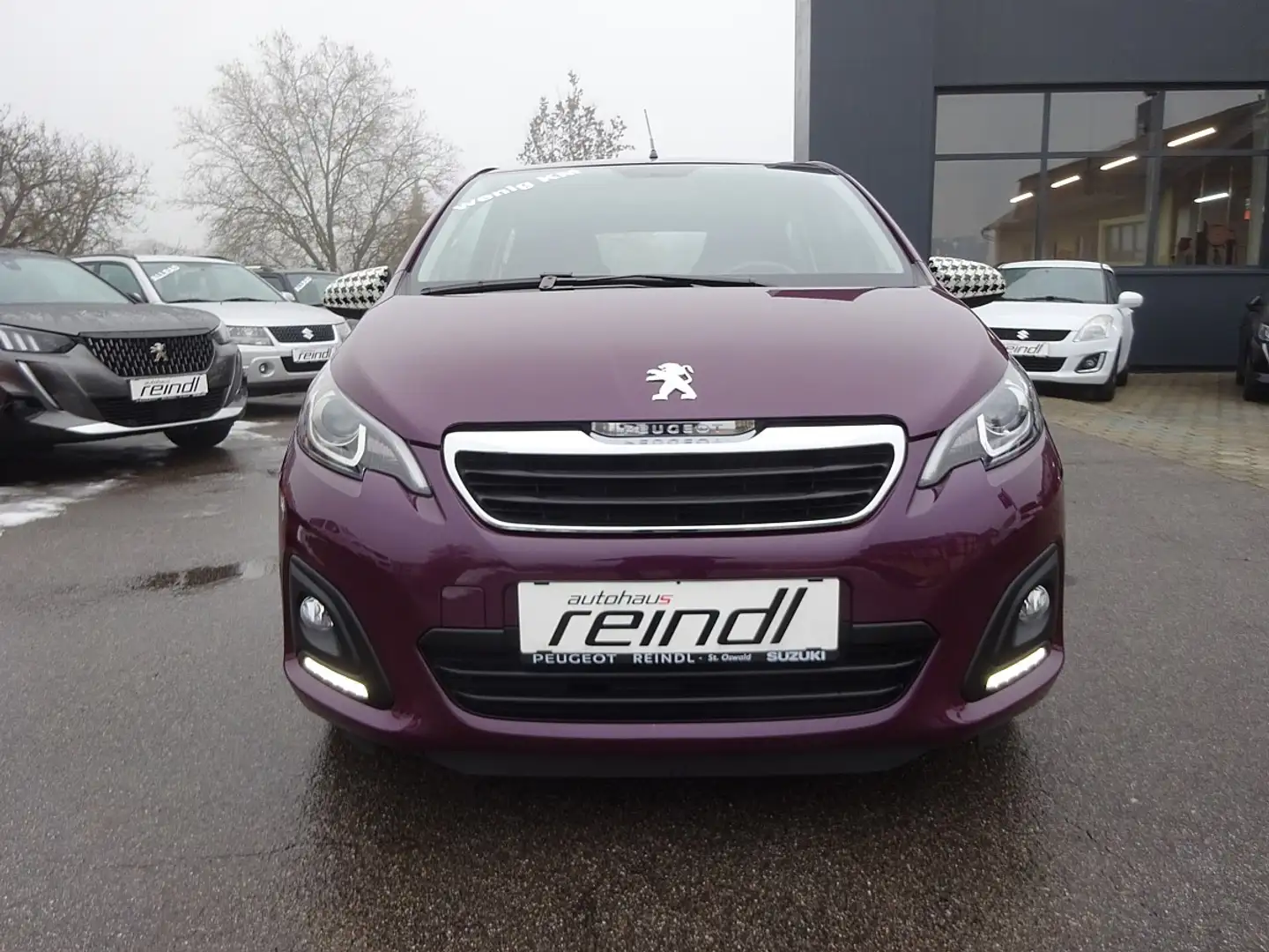 Peugeot 108 VTi 68 Active, Klima, Funk-ZV.,8 fach bereift,... Violett - 2