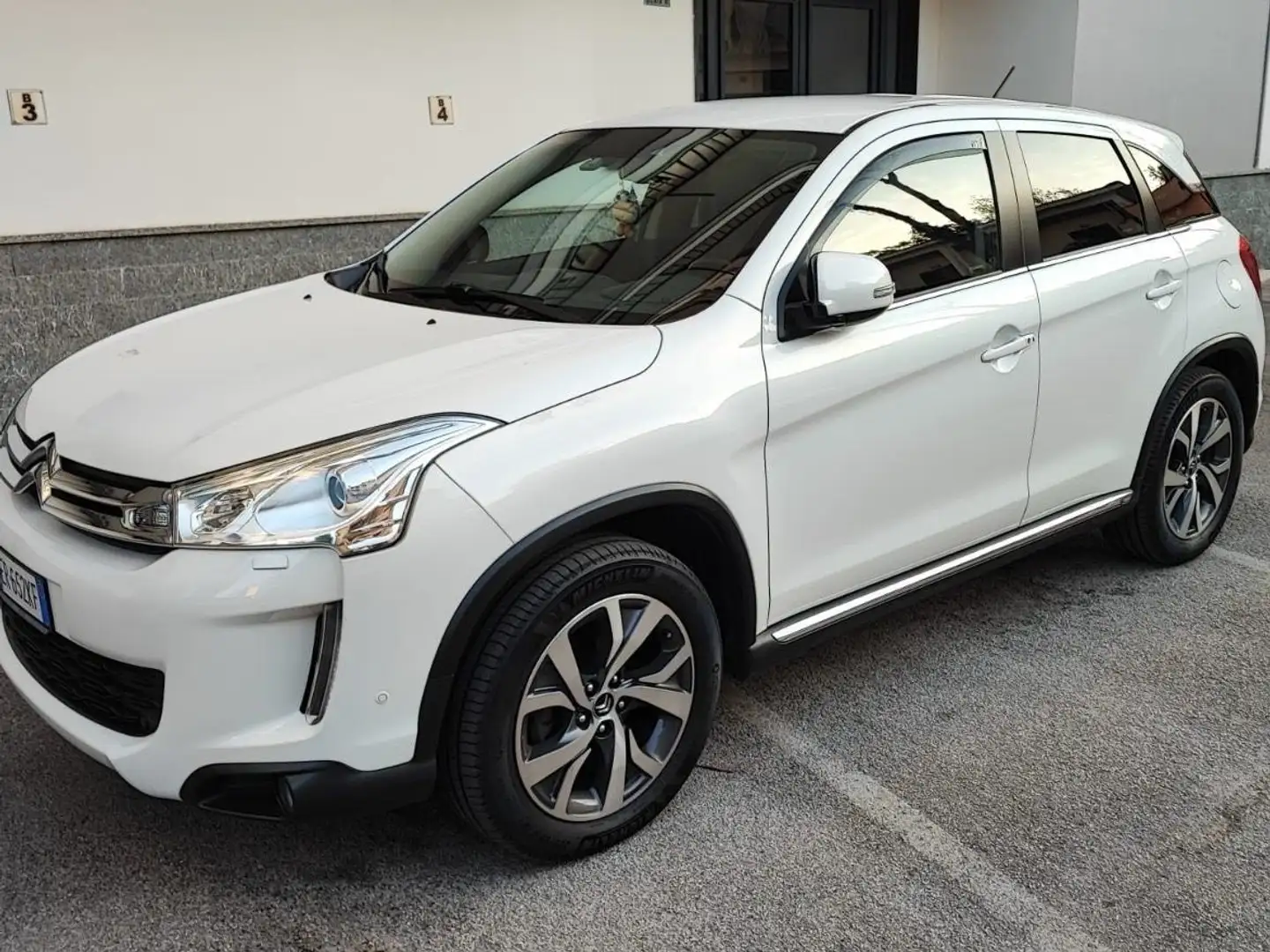 Citroen C4 C4 Aircross Aircross 1.6 e-hdi (hdi) Exclusive s Bianco - 1