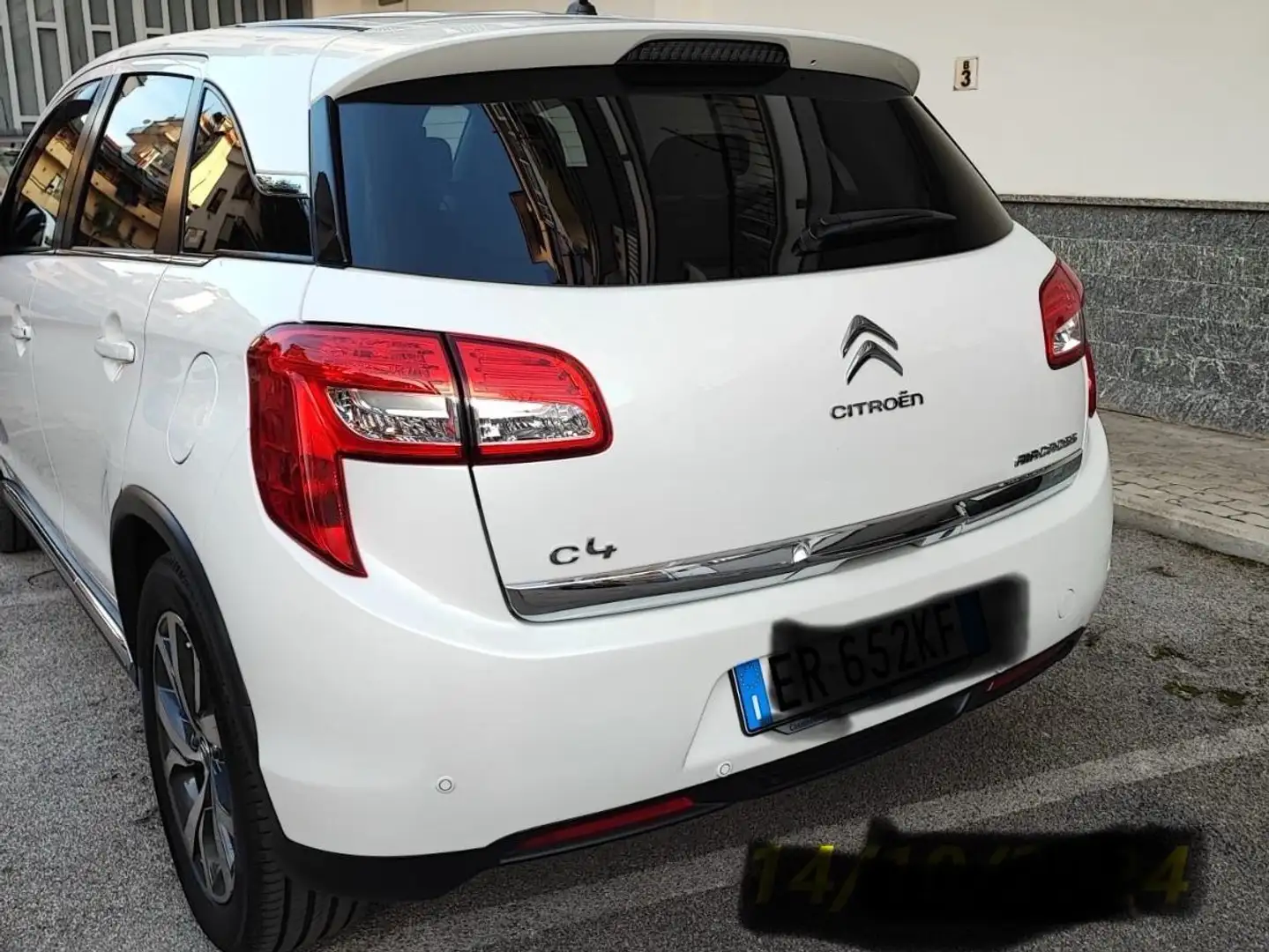 Citroen C4 C4 Aircross Aircross 1.6 e-hdi (hdi) Exclusive s Bianco - 2