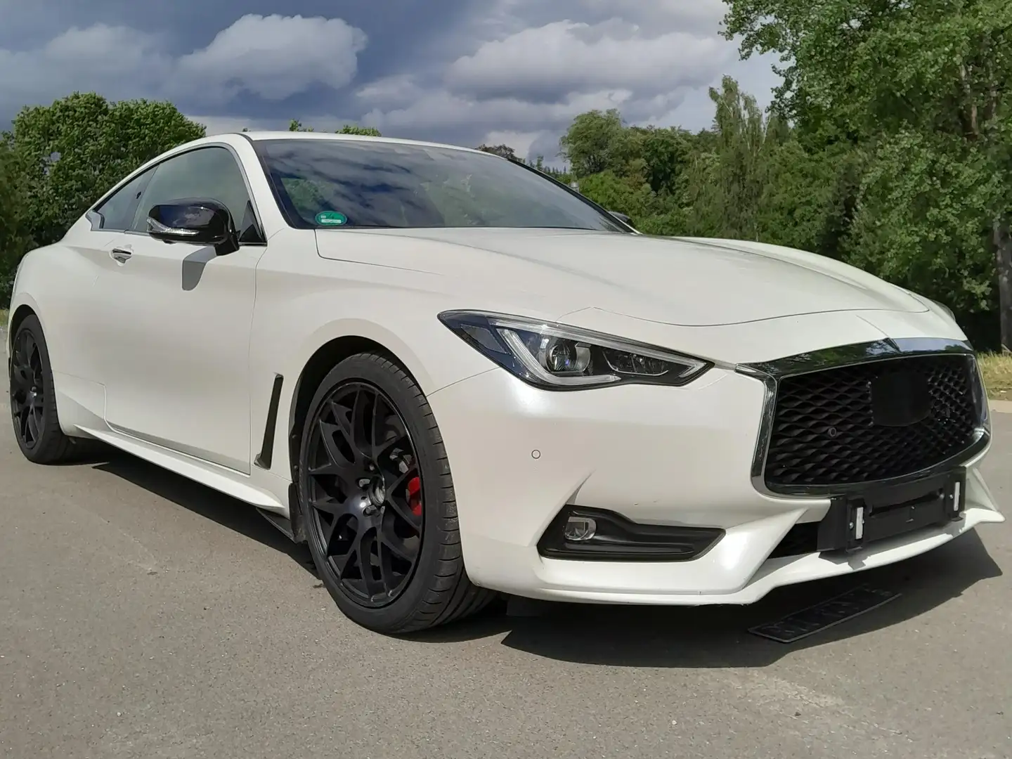Infiniti Q60 Q60 3.0 Turbo V6 AWD Red Sport Tech Weiß - 1