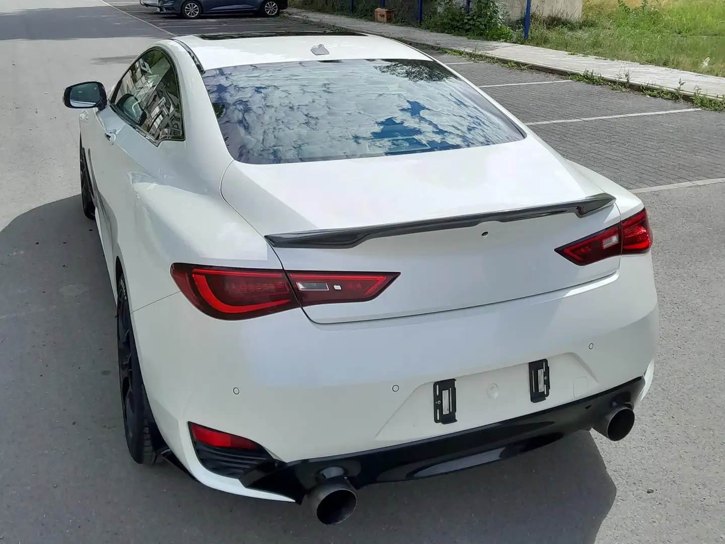 Infiniti Q60 Q60 3.0 Turbo V6 AWD Red Sport Tech Weiß - 2