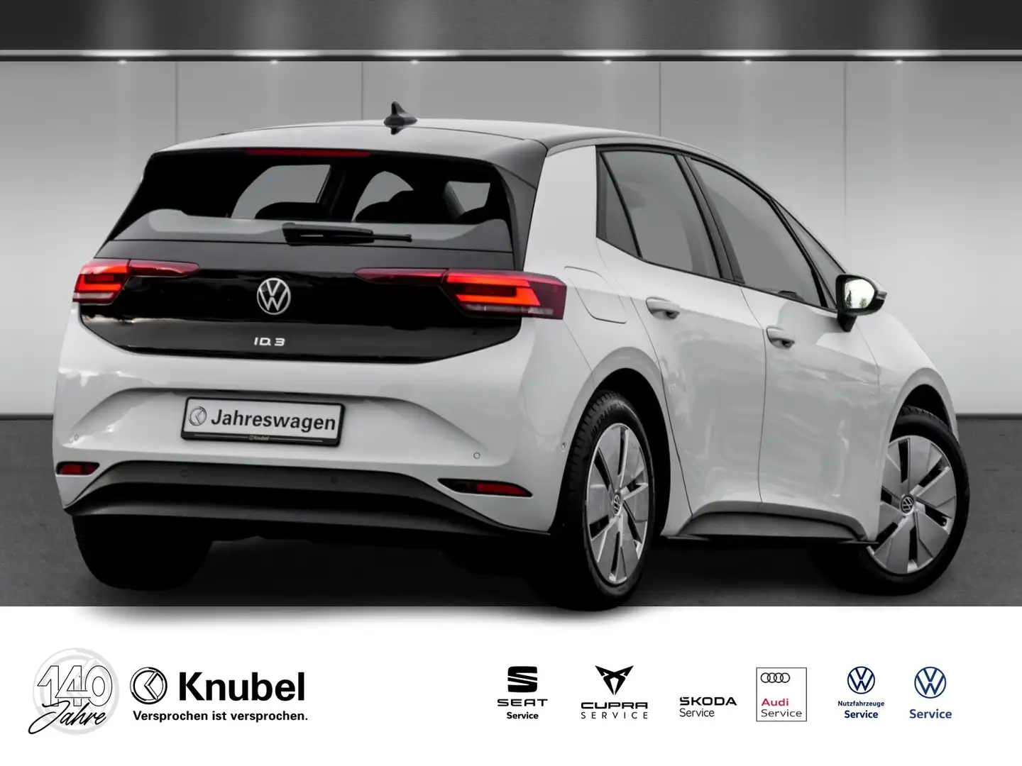 Volkswagen ID.3 Pro LED Navi Keyless ACC ParkAss+ LaneAss. Weiß - 2
