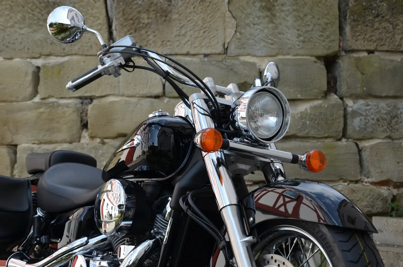 Honda VT 750 Honda Shadow VT 750 ABS RC50 * Reifen Neu 6.700 KM Schwarz - 2