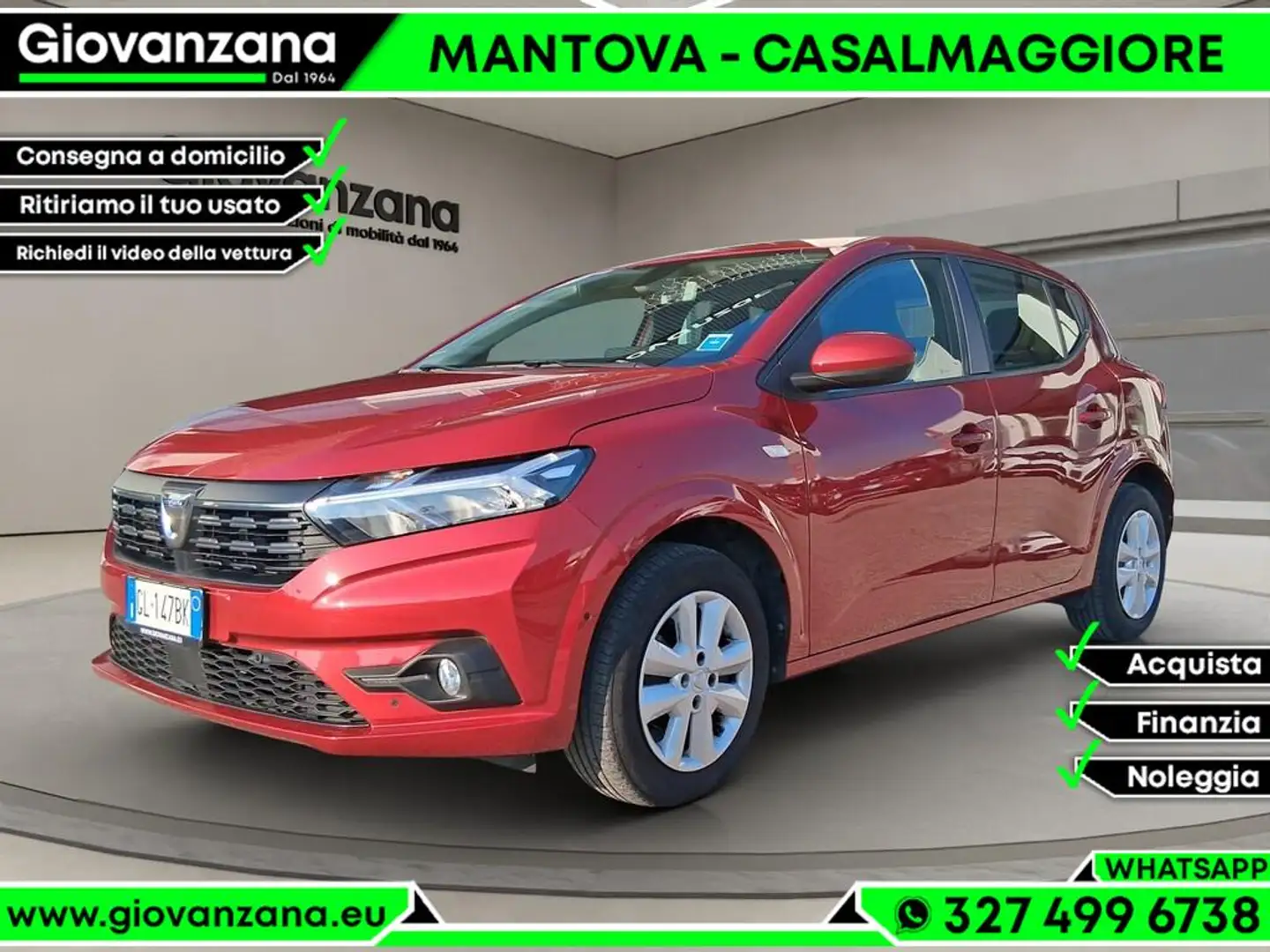 Dacia Sandero Sandero Streetway 1.0 tce Comfort GPL Rot - 1