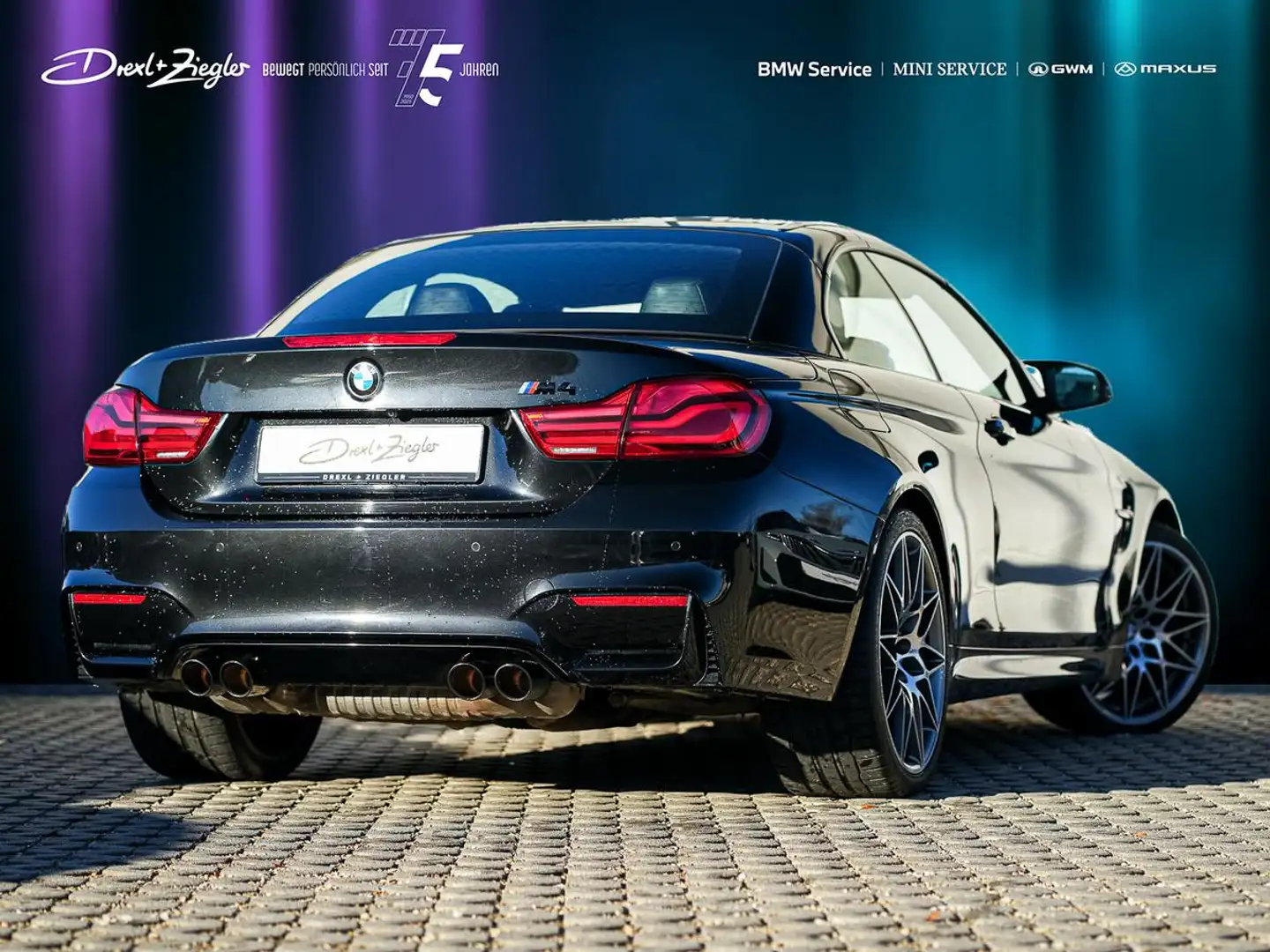 BMW M4 Cabrio Competition 20 HuD H&K KoZg 360° NaviP Noir - 2