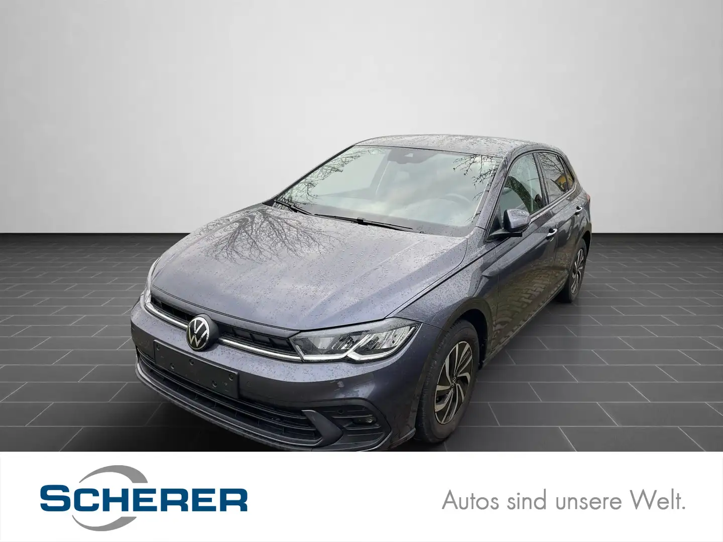 Volkswagen Polo 1,0 TSI Life App Connect/LED/Sitzheizung vo Grau - 1
