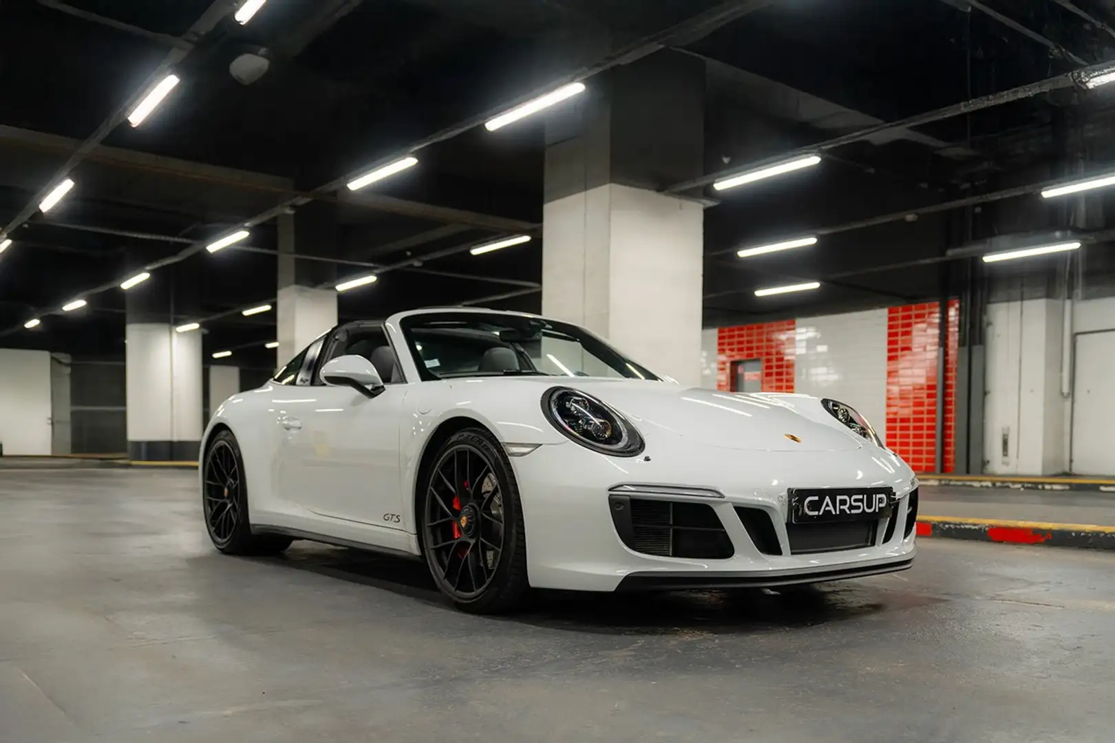 Porsche 911 type 991.2 Targa 4 GTS Blanc - 1