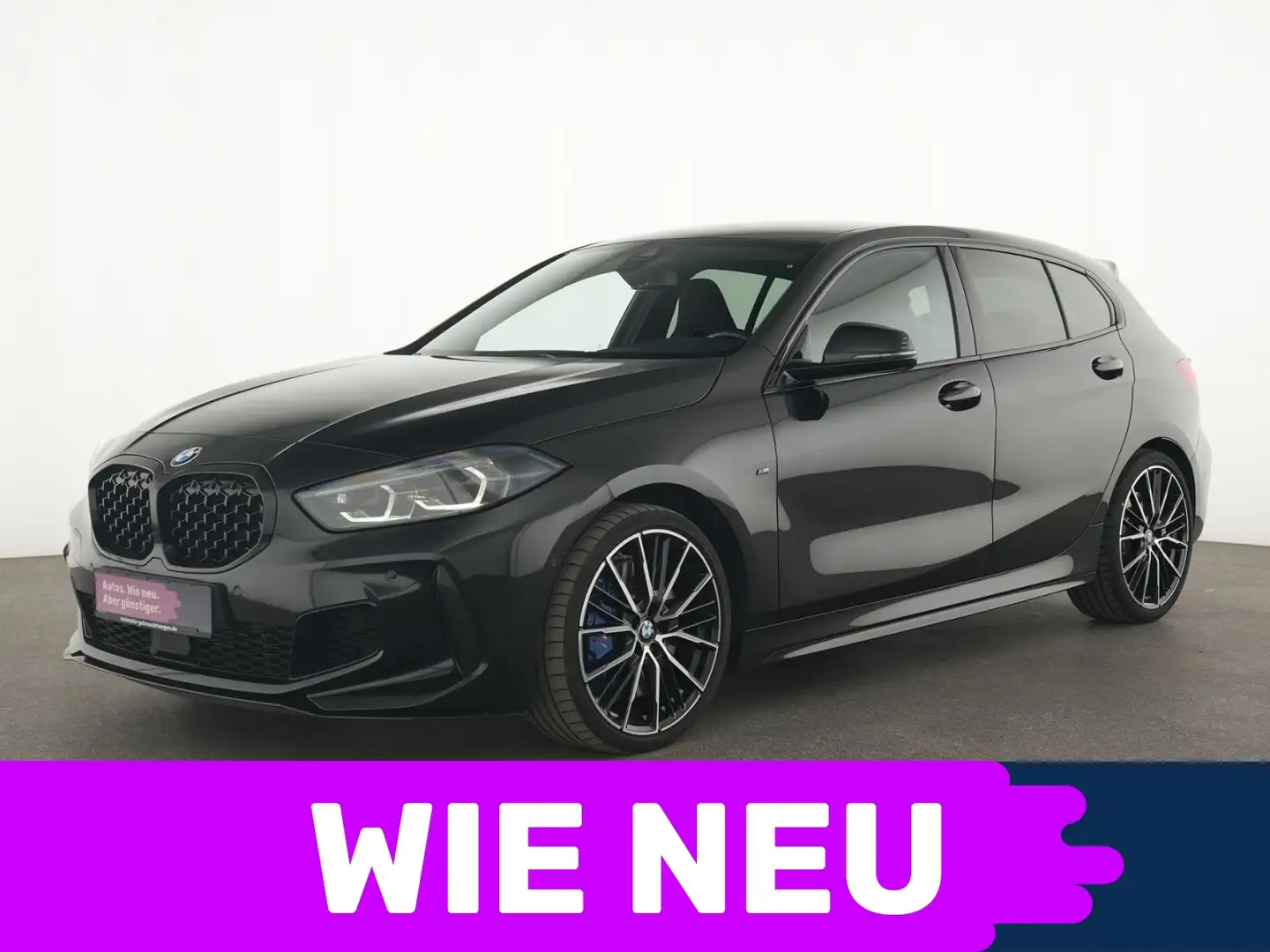 BMW 135 Mi xDrive Performance M|ACC|Harman-Kardon Schwarz - 1