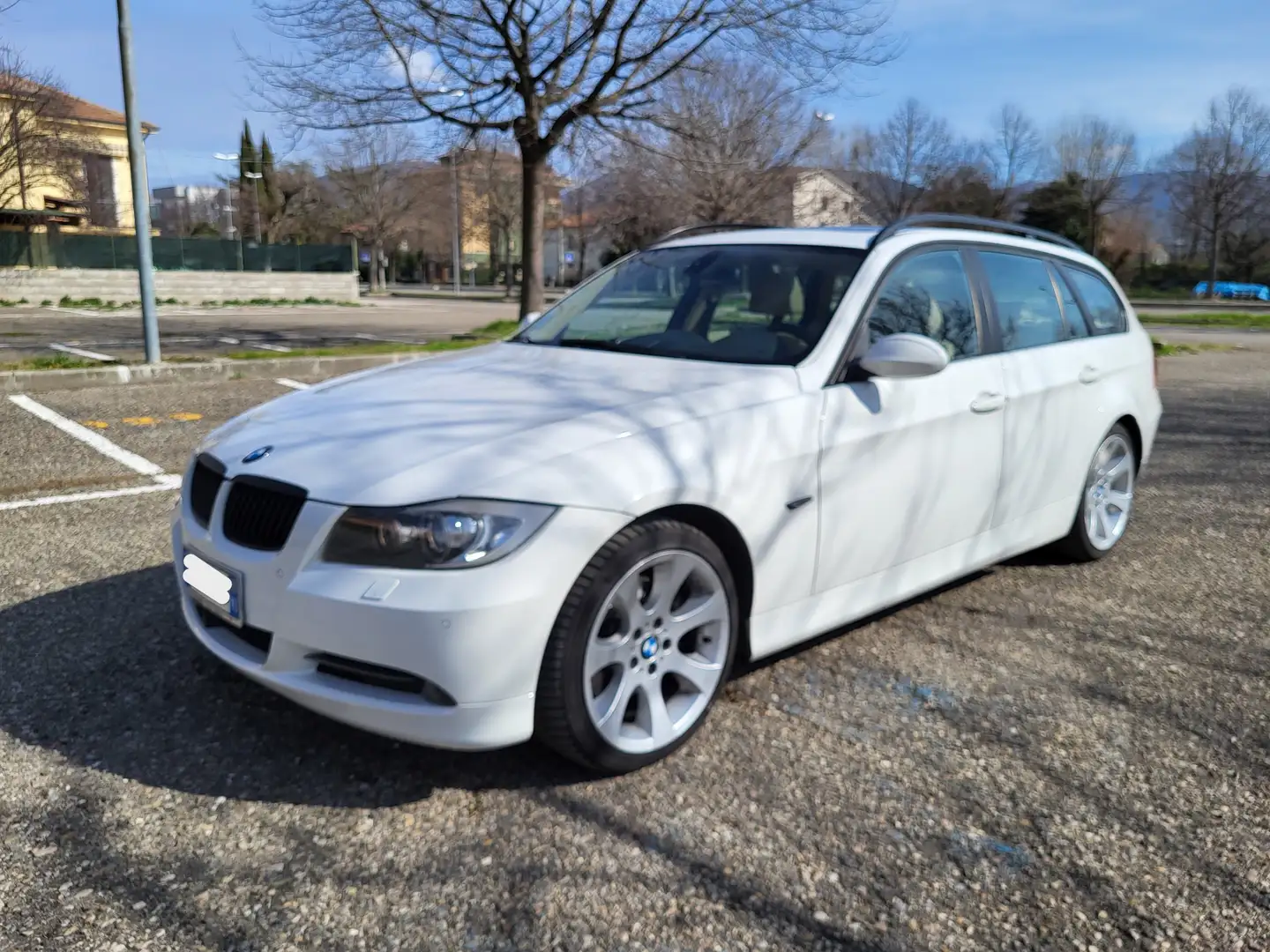 BMW 330 Serie 3 E91 Touring 330xd Touring Eletta Bianco - 2