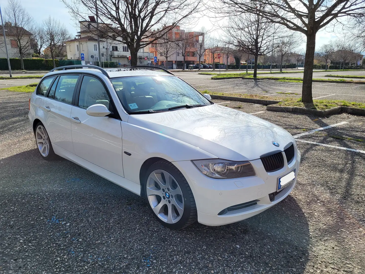 BMW 330 Serie 3 E91 Touring 330xd Touring Eletta Bianco - 1