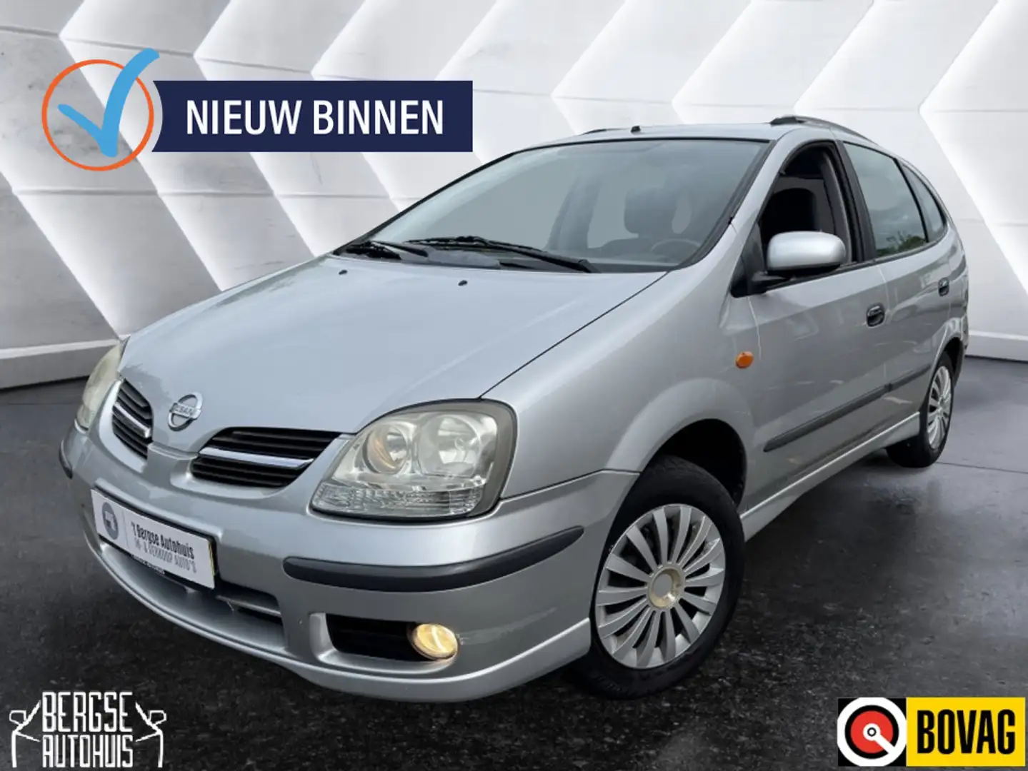 Nissan Almera Tino 1.8 Acenta Cruise Clima Trekhaak Gris - 1