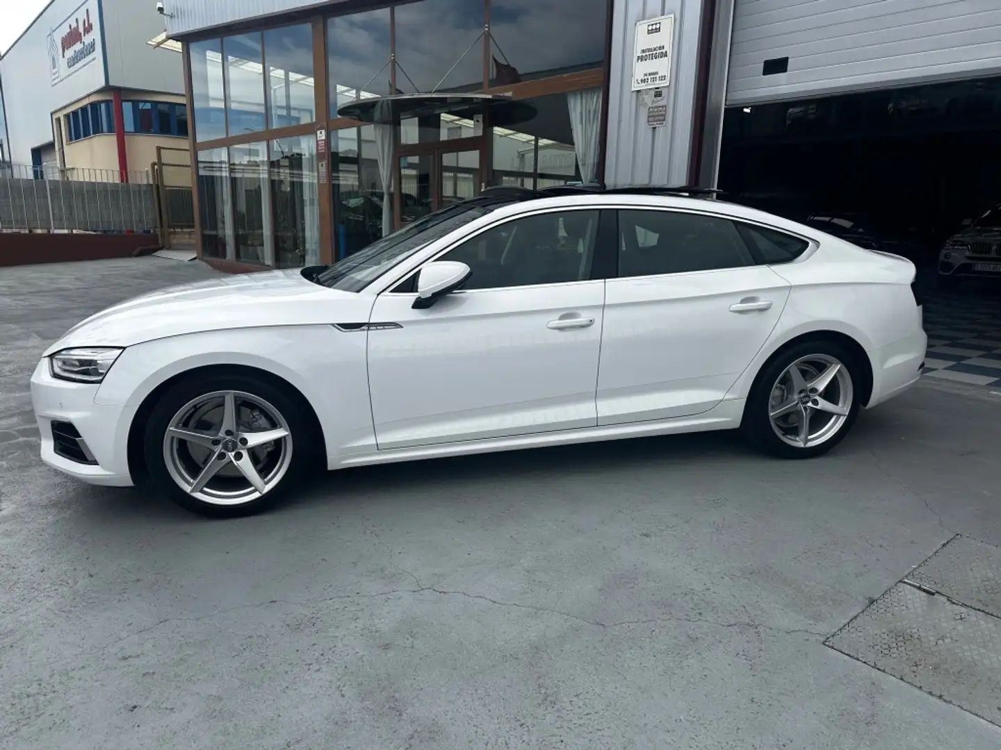 Audi A5 Sportback 35 TDI Black line S tronic 110kW Bianco - 2