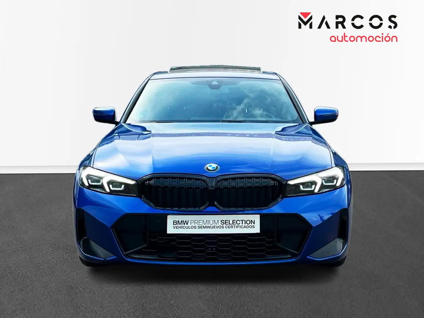 BMW 318 318dA Bleu - 2