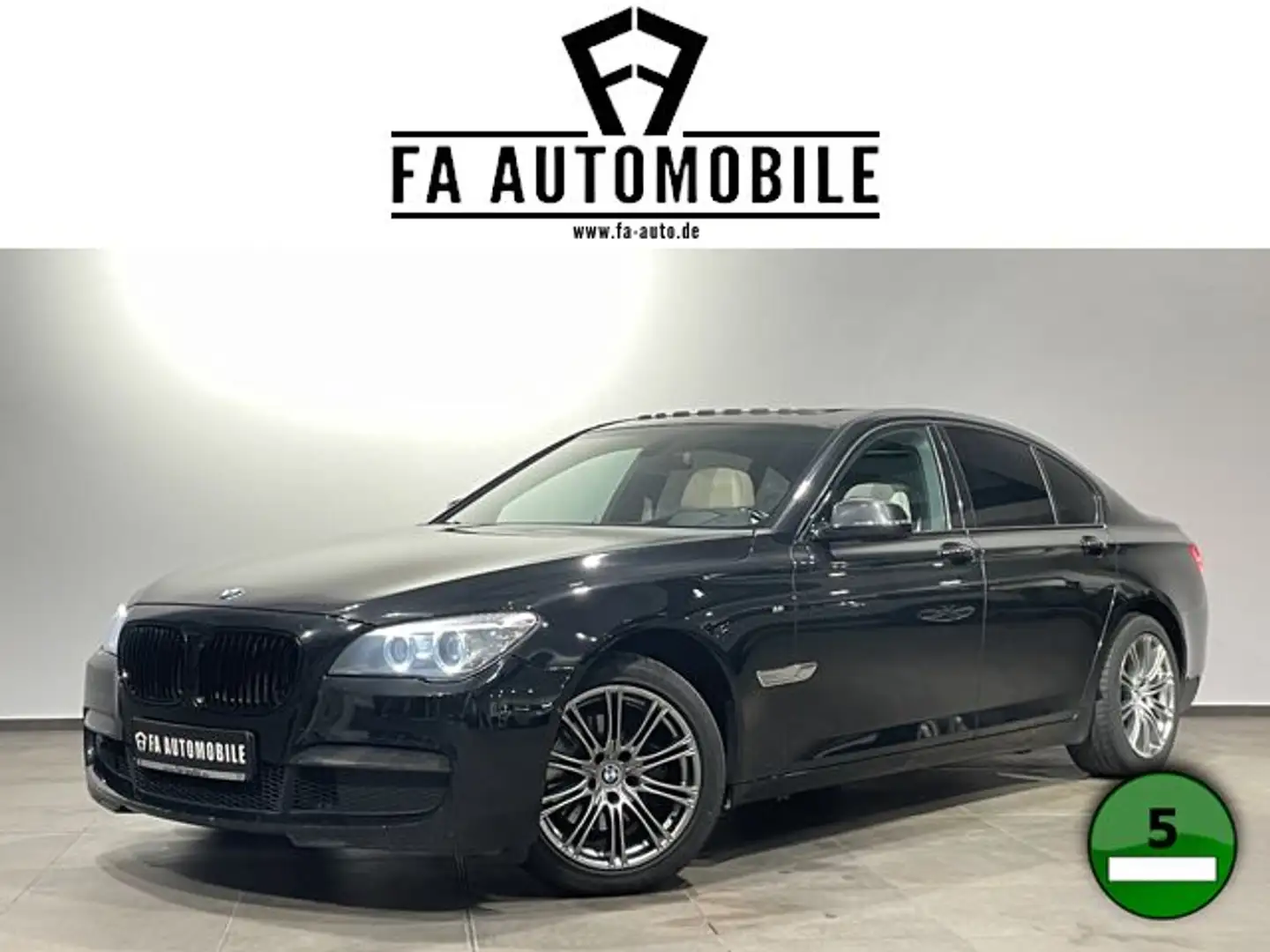 BMW 740 740d xDrive M Sportpaket Softcl. EGSD HuD Kamera Noir - 1