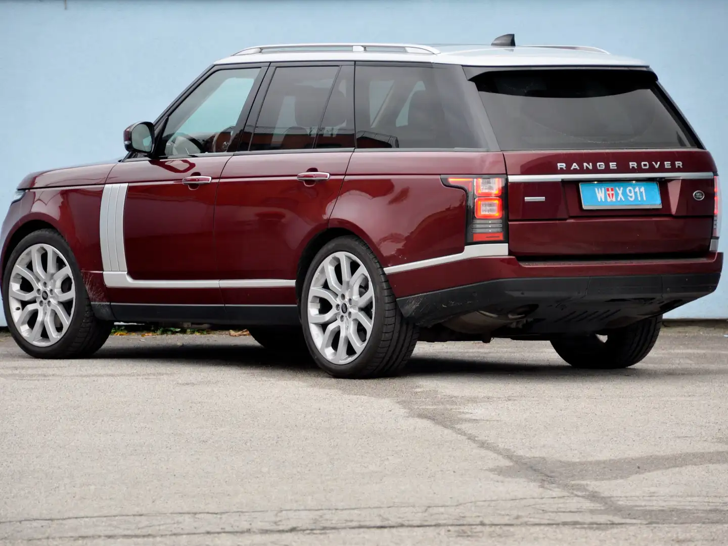 Land Rover Range Rover 5,0 S/C V8 Autobiography Rot - 2