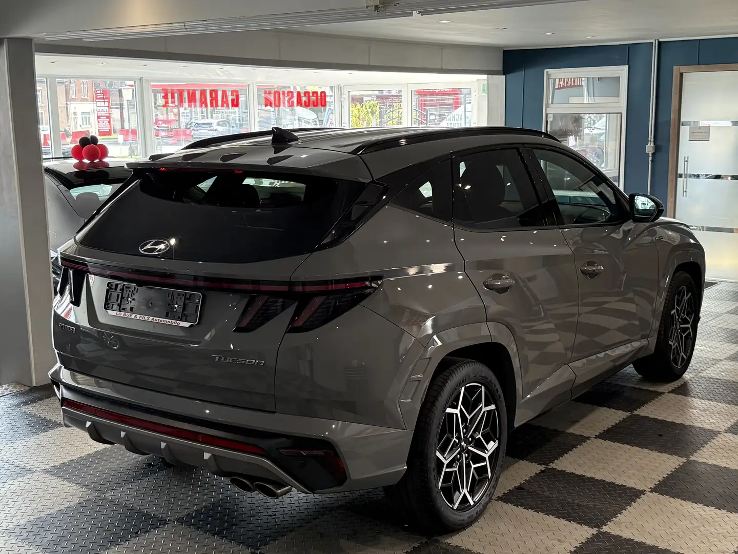 Hyundai TUCSON 1.6 T-GDi N Line Garantie 5Ans Grau - 2