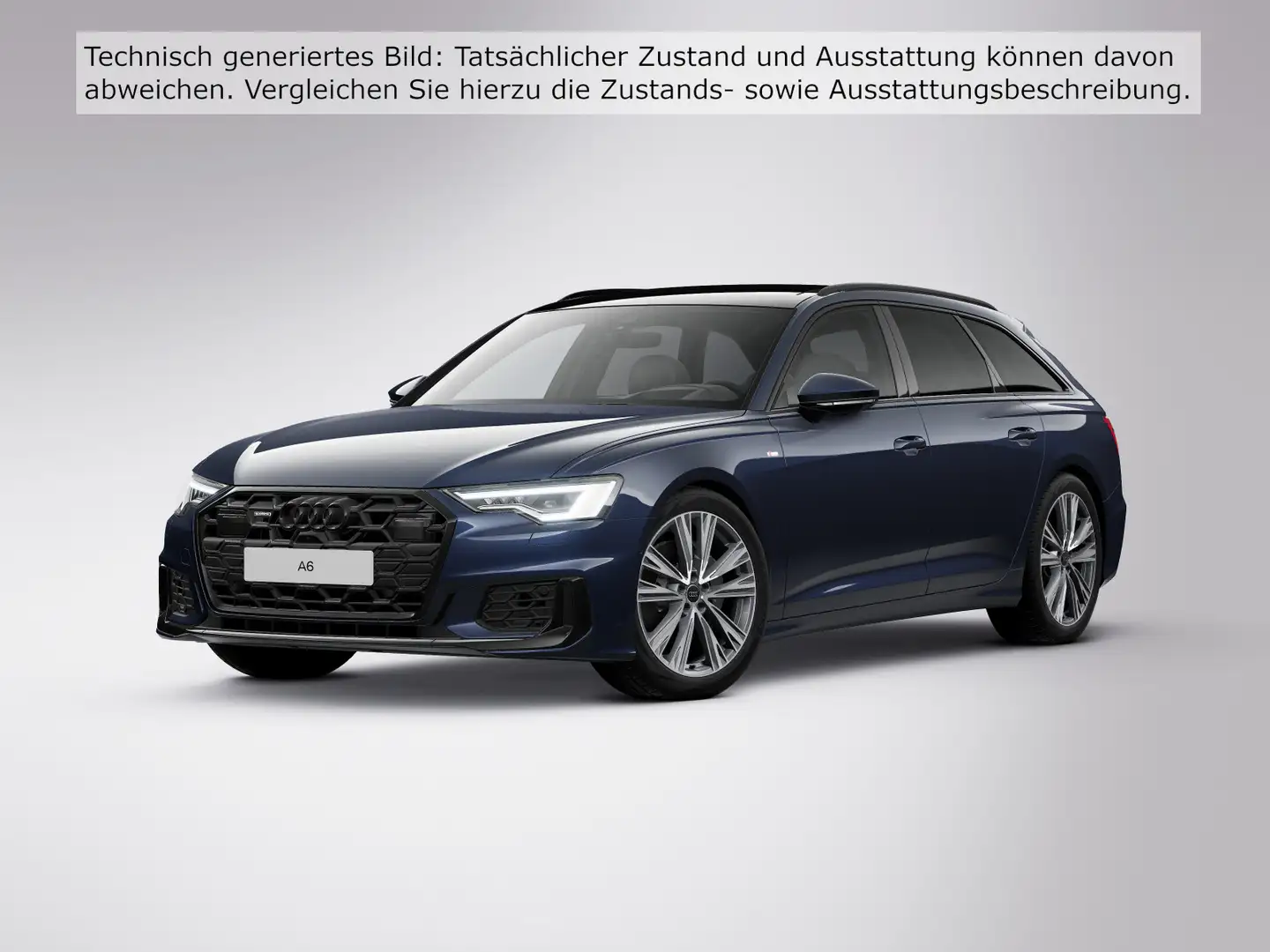 Audi A6 50 TDI Q S LINE LM20 PANO HuD AHK Blau - 2