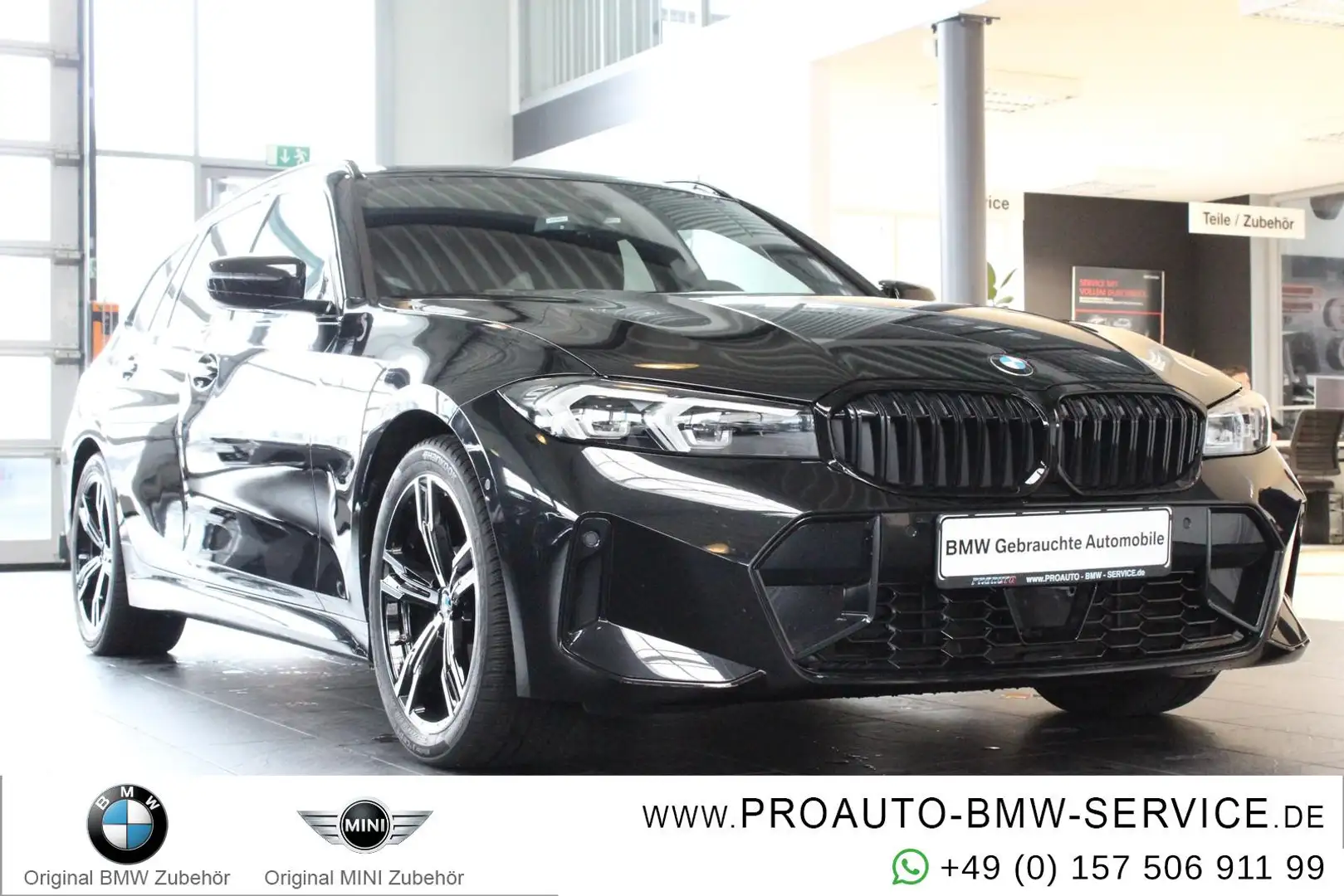 BMW 320 i Tour. M Sport HUD/ACC/CocProf/RFK/Shadow Zwart - 1