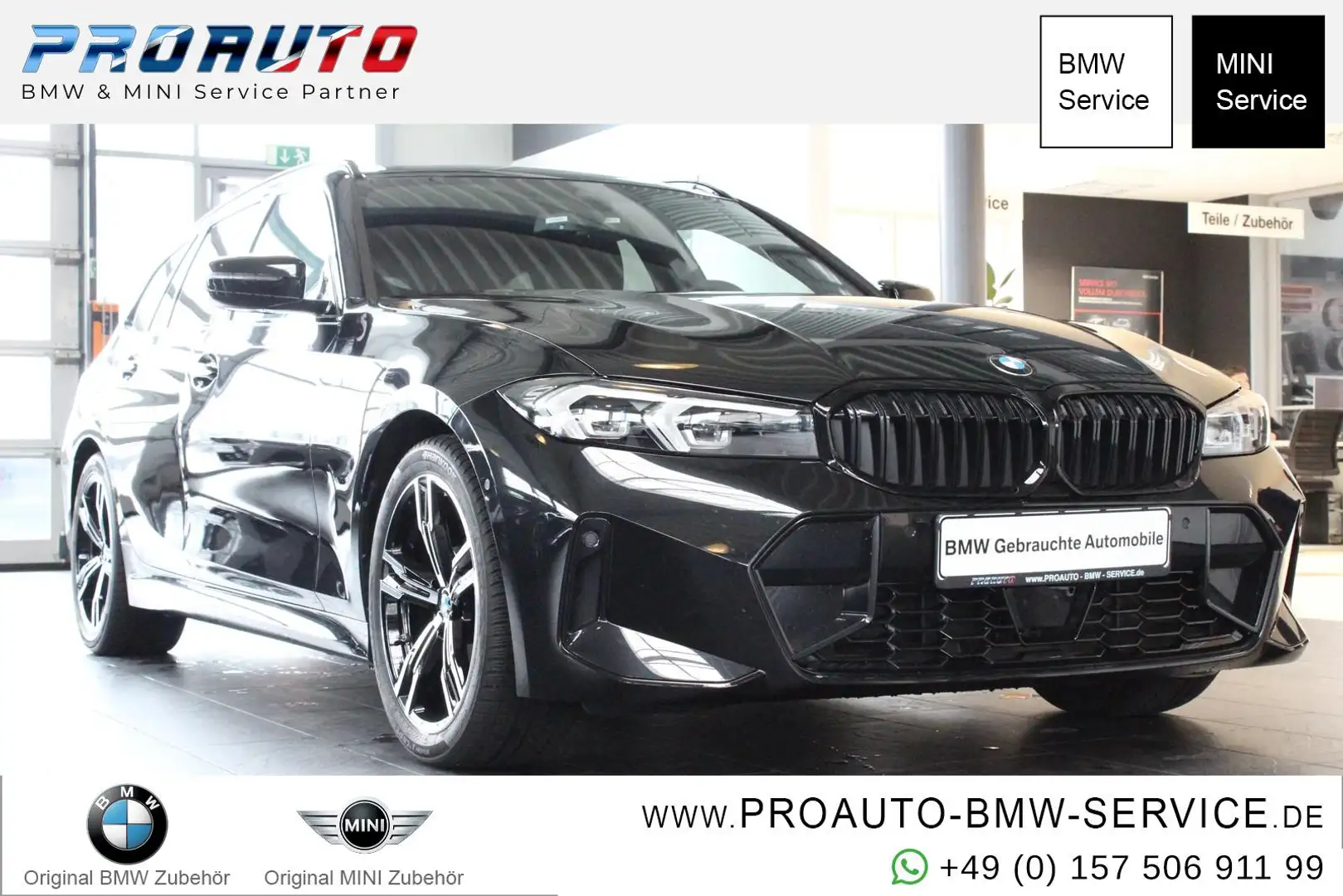 BMW 320 i Tour. M Sport HUD/ACC/CocProf/RFK/Shadow Noir - 1