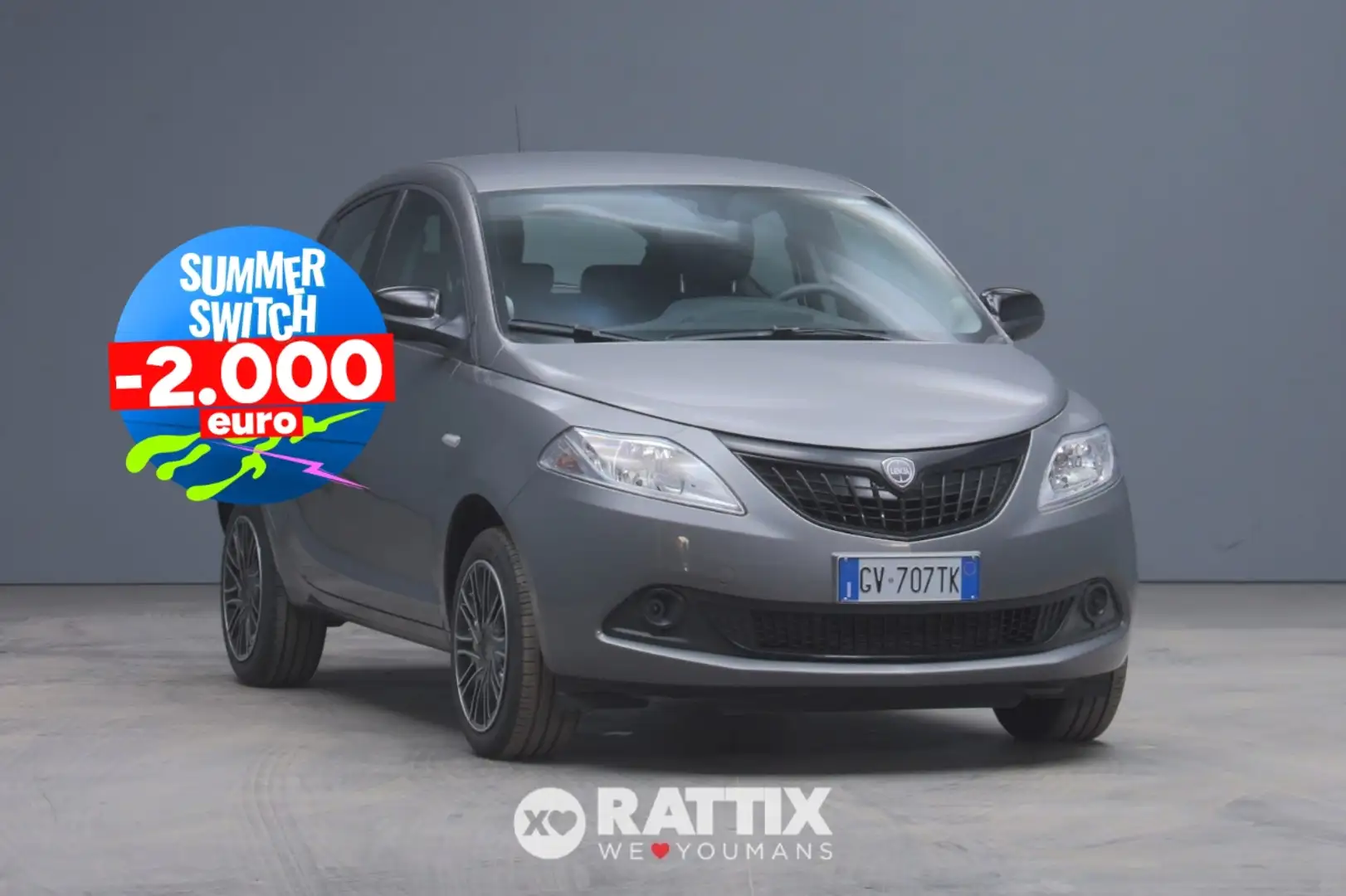 Lancia Ypsilon 1.0 Firefly Hybrid 70CV Oro Szürke - 1