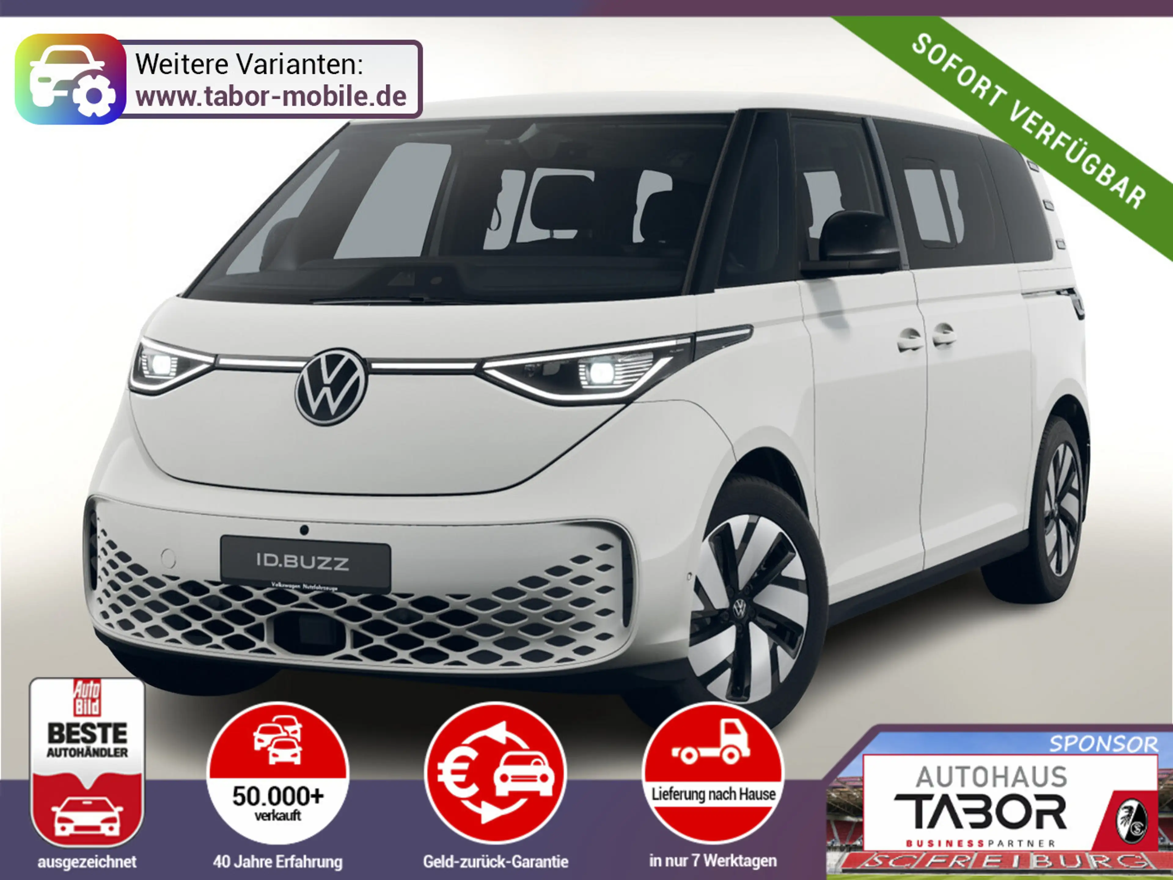 Volkswagen ID. Buzz Pro LR 7S Style+ Open&Cl Komfort UVP-20%*