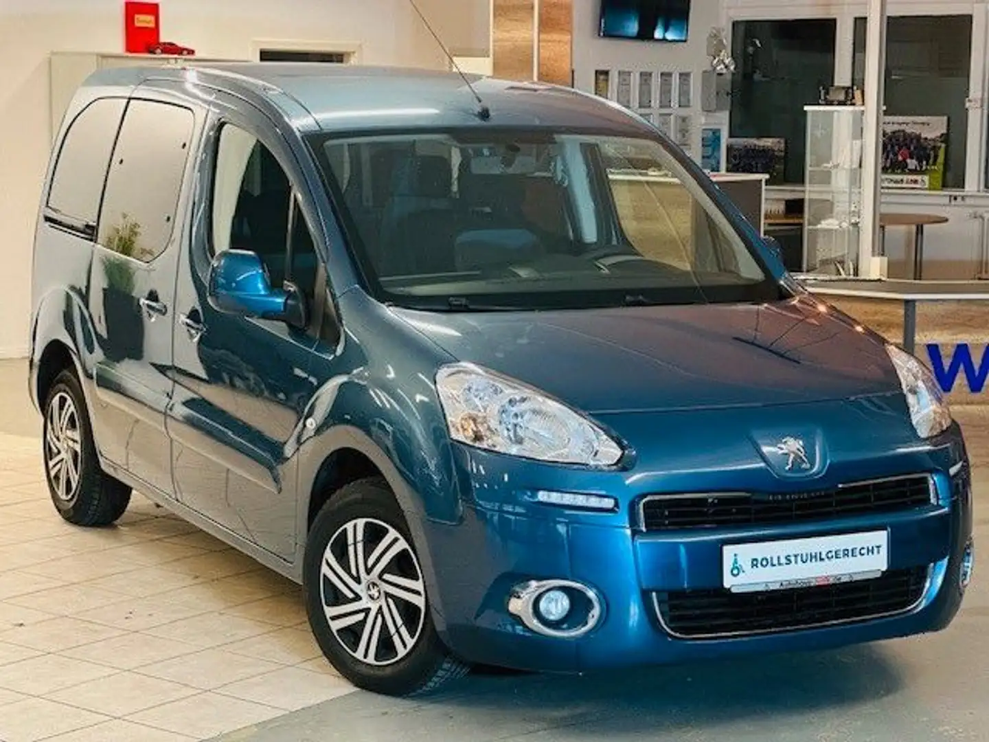 Peugeot Partner -1,6-Behindertengerecht-Ramp Modrá - 2