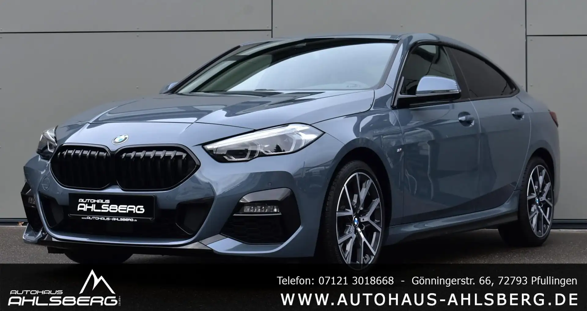 BMW 218 i M SPORT SHADOW/ LIVE/ACC/LED/HIFI/DAB/KAMERA Grau - 1