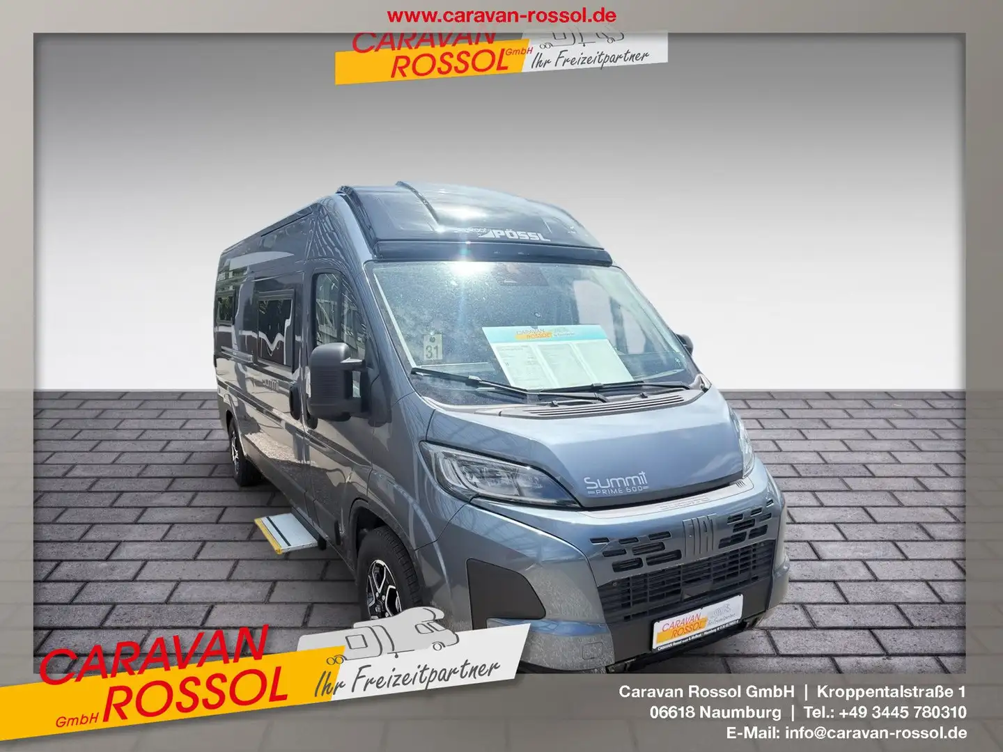 Pössl Summit Prime 600 Fiat 140 PS Grau - 1