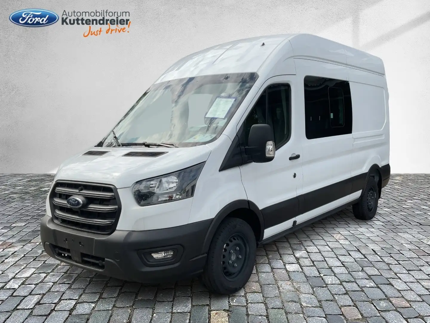 Ford Transit Kasten 2.0 350 L3 RWD Trend Doppelkabine Weiß - 2
