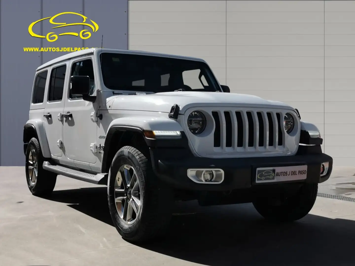 Jeep Wrangler Unlimited 2.2CRD Sahara 8ATX Blanco - 1