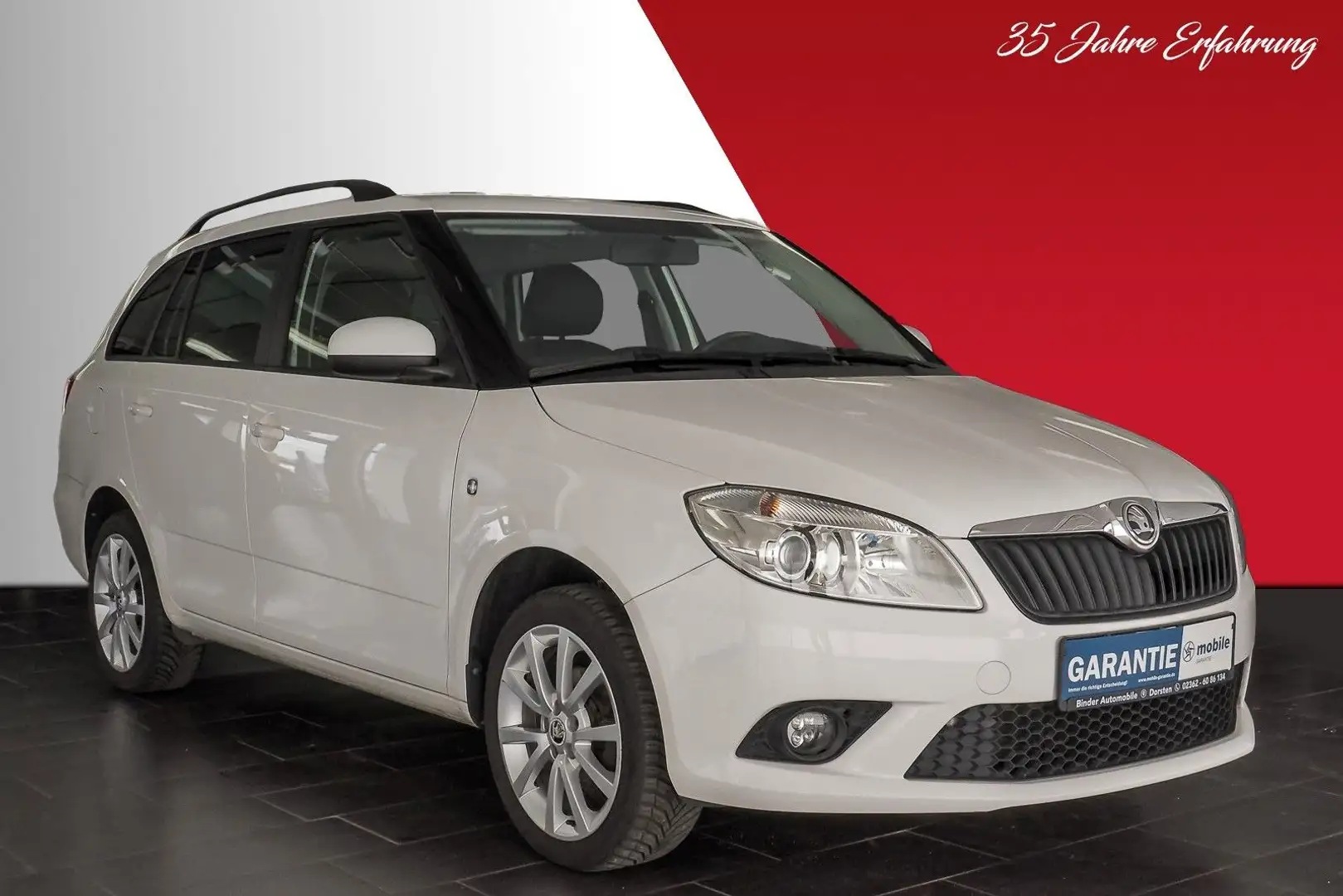 Skoda Fabia Ambition*ALLE INSPEKT*LETZTE bei 80.500km* Weiß - 2
