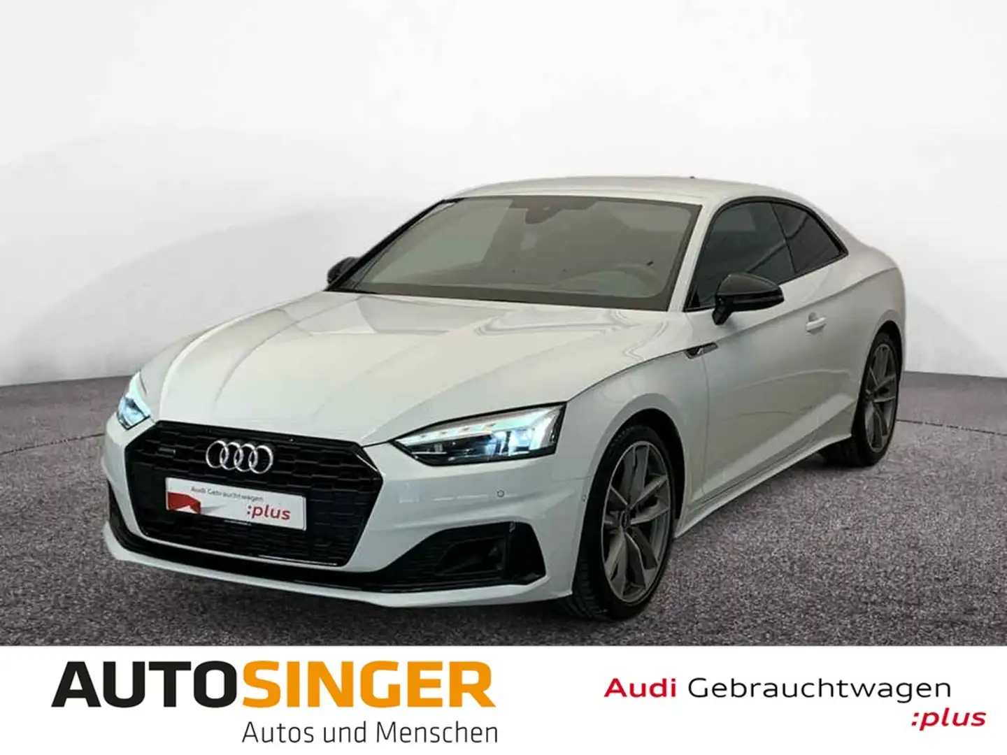 Audi A5 Coupe 45 TFSI qua S line *NAV*MATRIX*ACC*360* Blanco - 1