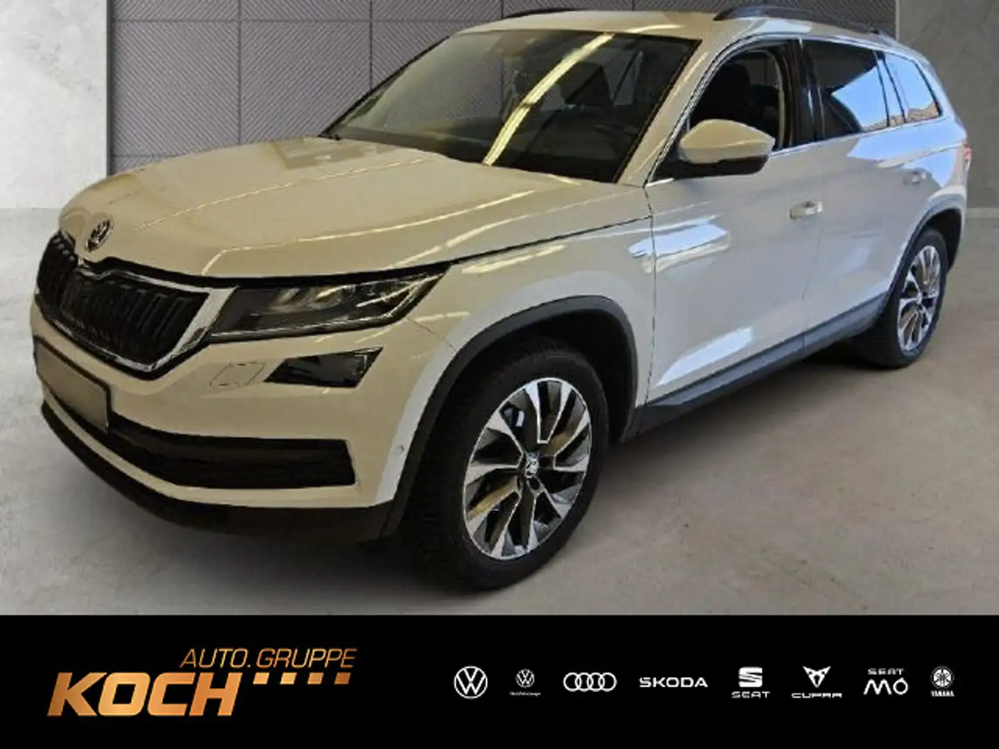Skoda Kodiaq Clever 1.5 TSI DSG *NAVI*ACC*LED*RFK* Blanc - 1