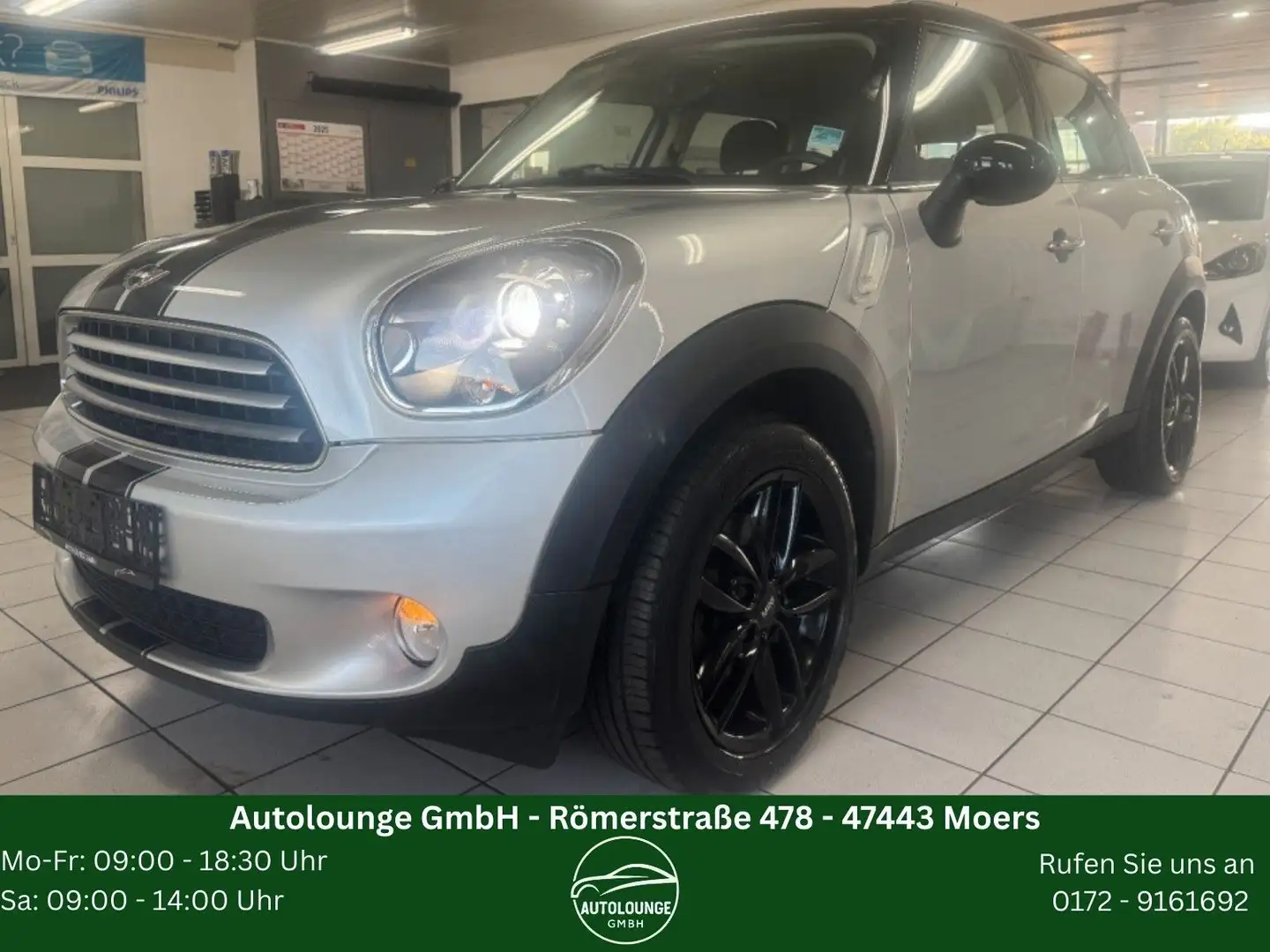 MINI Cooper Countryman *SHZ*XENON*PDC*Start/Stopp* Silber - 1