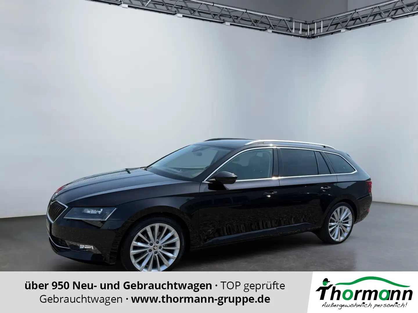 Skoda Superb Combi Style 2.0 TDI ACC AHK DynLi Xenon Schwarz - 1
